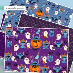 Kit imprimible Stitch Halloween en internet