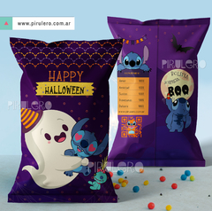Chip Bag imprimible Stitch Halloween 2