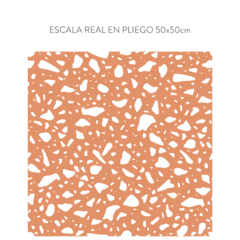 Estampado Terrazo | Terracota - comprar online