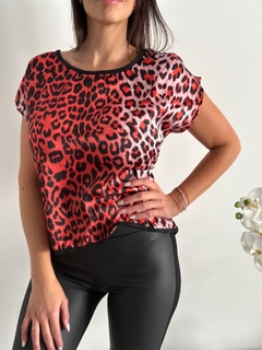 BLUSA ANIMAL SEDA - tienda online