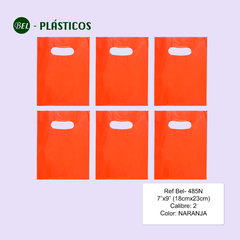 TIPO RIÑON NARANJA- 7"x9" (18cmx23cm)  Cal 2.0 - 100 und Ref Bel- 485N - comprar online