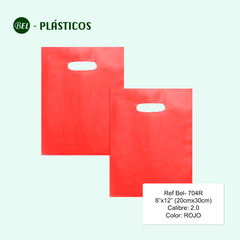 TIPO RIÑON ROJO - 8"x12" (20cmx30cm)  Cal 2.0 - 100 und Ref Bel- 704R - comprar online