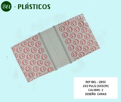 2"x2" (5cm x 5cm) BOLSA CON CIERRE HERMÉTICO IMPRESA PAQ 100 - Ref Bel 285C