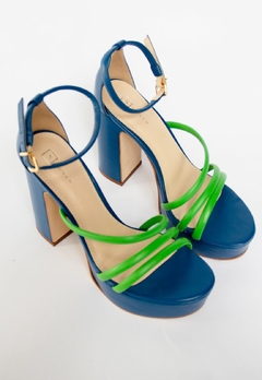 Sandália Meia Pata Azul Valentina - Shoes U