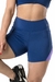 Shorts fit recorte lateral MCF474 AzulMarinhoC/Lilas
