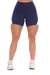 Shorts fit tule lateral Azul Marinho