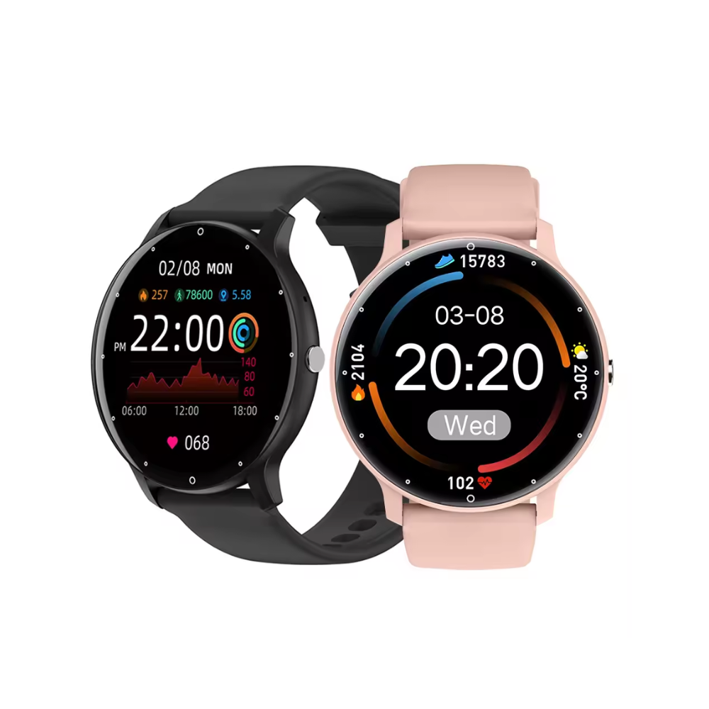 Reloj inteligente ZL02C PRO Dafit BT llamada ritmo cardiaco 1 28 pulgadas pantalla redonda IP67 impermeable