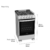 Cocina Multigas 55 cm Acero Inoxidable Drean - CD5505AI - Pc Game