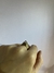 Anillo Lorien con cubic invertido transparente - Bronce Talle único 18 mm - 2da foto instructivo de medición en internet