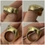 Anillo Grande Lover Eye Bronce con frase Not lost but gone before - A pedido tarda 6 semanas en estar listo! Ver en la 3ra foto como medirte - 2da foto carta de color ojos (dejar el elegido en COMENTARIOS de compra) - Natalie Duncan 