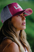 BONÉ TRUCKER PINK - Upperjust Moda Fitness