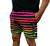 Short masculino colorido