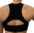 Top preto feminino para treinar