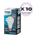 CANDELA LAMPARA LED 7W FRIA X10