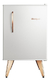 WHIRLPOOL HELADERA WRA09B4 76L BAJO MESADA RETRO BLANCA - comprar online