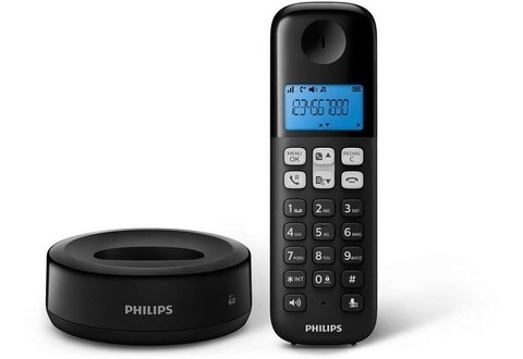 Telefono Inalambrico Philips D1311b/77 Black