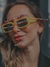 Óculos de Sol Cinnamon Amarelo Neon na internet