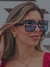 Óculos de Sol Sena Preto com Azul na internet