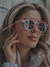 Óculos de Sol Monalisa Transparente na internet