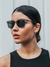 Óculos de Sol Roma Cinza Transparente - comprar online
