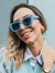 Óculos de Sol Nash Azul - comprar online