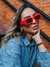 Óculos de Sol Lorena Vermelho - comprar online