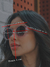 Óculos de Sol Calli Rosa Transparente na internet