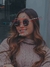 Óculos de Sol Jaque Preto com Rosê na internet