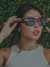 Óculos de Sol Panther Azul Marinho na internet