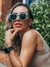 Óculos de Sol Panetone Azul - comprar online