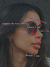 Óculos de Sol Calli Cinza Transparente na internet