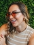 Óculos de Sol Fiesta Vermelho Espelhado - comprar online