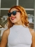 Óculos de Sol Julie Cinza Mescla - comprar online