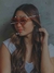 Óculos de Sol Mandy Nude Transparente na internet