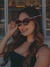 Óculos de Sol Mandy Marrom Degradê Transparente na internet