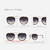 Óculos de Sol Pietra Degradê c/ Rosê - loja online