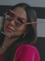 Óculos de Sol Content Rosa Transparente na internet