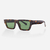 Óculos de Sol Regina Verde Animal Print - Pimenta Rosa | Óculos de sol