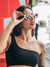 Óculos de Sol Lenilda Laranja Neon Mescla - comprar online