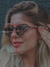 Óculos de Sol Clarissa Azul Transparente na internet