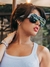 Óculos de Sol Seal Preto com Branco - comprar online