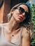 Óculos de Sol Panetone Preto Degradê - comprar online