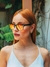 Óculos de Sol Gana Laranja Espelhado - comprar online
