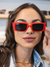 Óculos de Sol Filipa Vermelho - comprar online