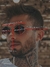 Óculos de Sol Matteo Preto com Rosê na internet