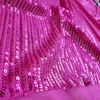 Tecido Tule Bordado com Paetê Paris Pink - comprar online