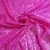 Tecido Tule Bordado com Paetê Paris Pink
