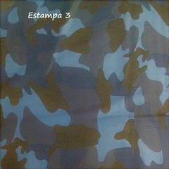 Sarja Estampada/Camuflada com Lycra - Tecidos Baratos - Compre e receba em casa.