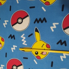Tecido Soft Estampado Pokémon - Tecidos Baratos - Compre e receba em casa.
