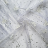 Tecido Organza com Glitter Fadas Branco